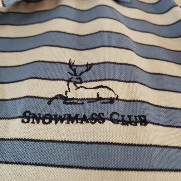 Callaway Men's golf polo shirt Blue/Tan Size XXL - Picture 4 of 4